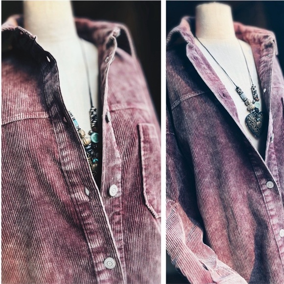 Boutique Jacket / Top / Corduroy - Picture 11 of 15